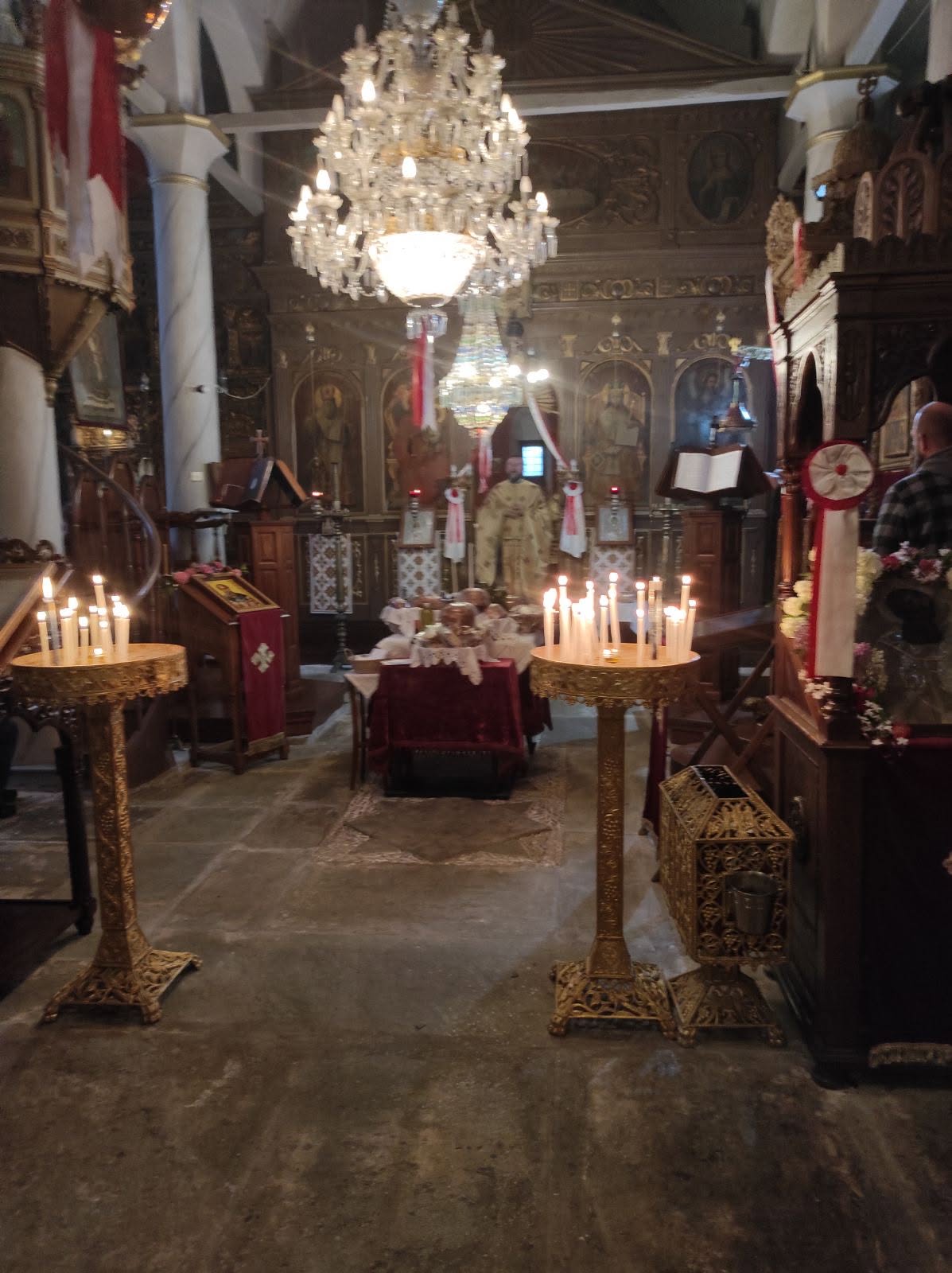 Εσωτερικό του Αγίου Αθανασίου